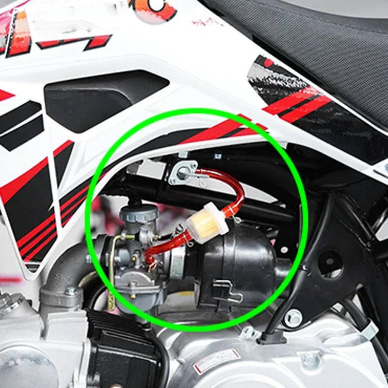 10Pcs Universal Gasoline Gas Fuel Filter Car Inner Fuel Filters Motorcycle Scooter Gasoline Oil Filter Tool Moto ATV Fuel Filter