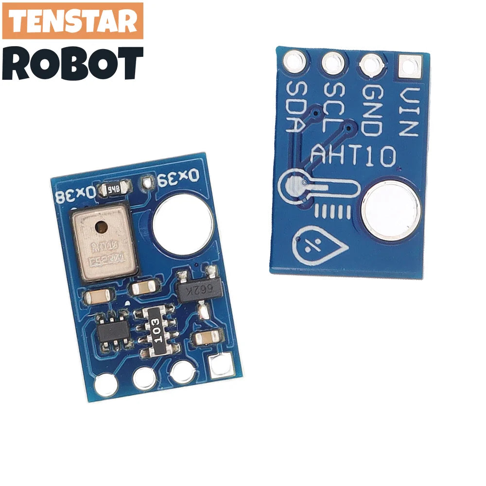 TENSTAR 3pcs AHT10 Sensor High Precision Digital Temperature and Humidity Module I2C Replace DHT11 SHT20
