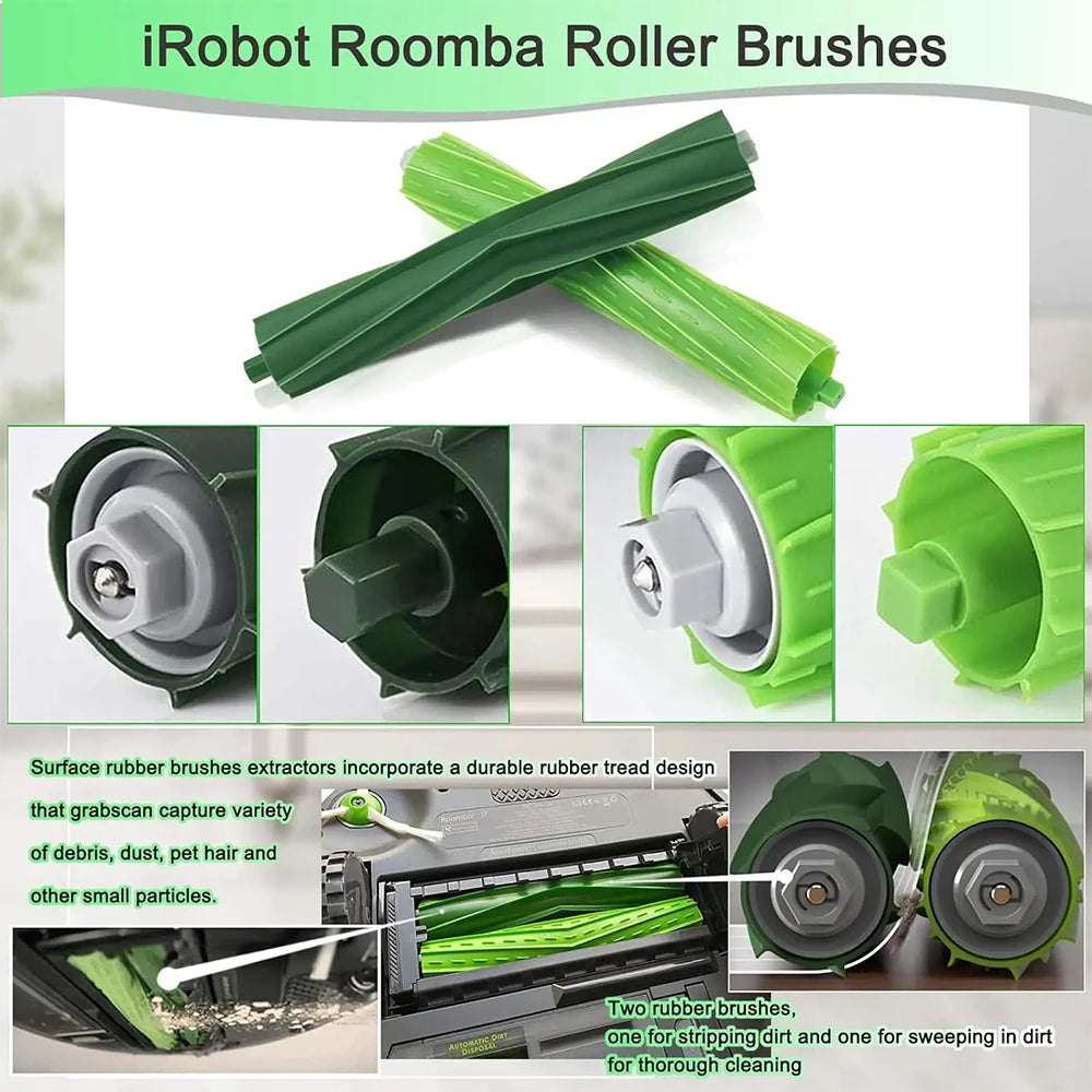 For iRobot Roomba i3 i3+ i4 i6 i6+ i7 i7+ i8 i8+J7 J8 /Plus E5 E6 E7 I,E &J Series Cleaner Robot Replacement Parts Accessories