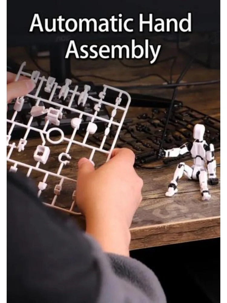 20PCS Lucky 13 Joints Movable 3d Printable Multi-jointed Dolls Toys Decompression Artifacts Hand-do Robots