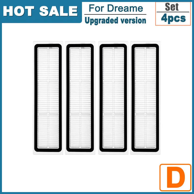 Fit For Dreame D9, D9 Max, L10 Pro, Trouver LDS Finder Roller Side Brush Mop Hepa Filter Vacuum Cleaner Accessory Part