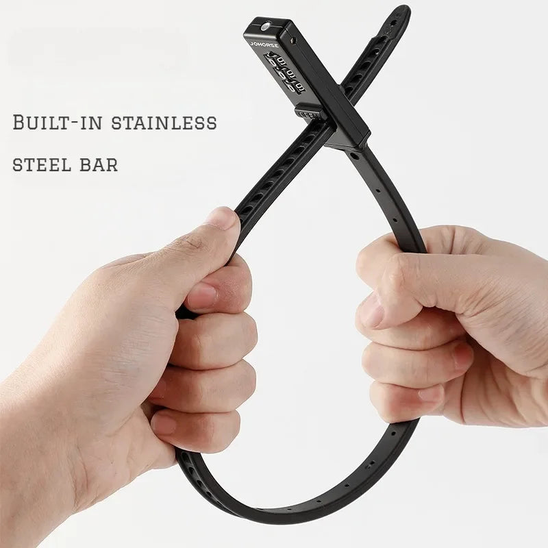 Bike Lock Tie Combination Lock Belt Combination  Alloy Combination Pant Pocket Lock Shoelace