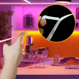 Intelligent LED strip lights-color change, music synchronization, application control, remote control, RGB-suitable for room dec