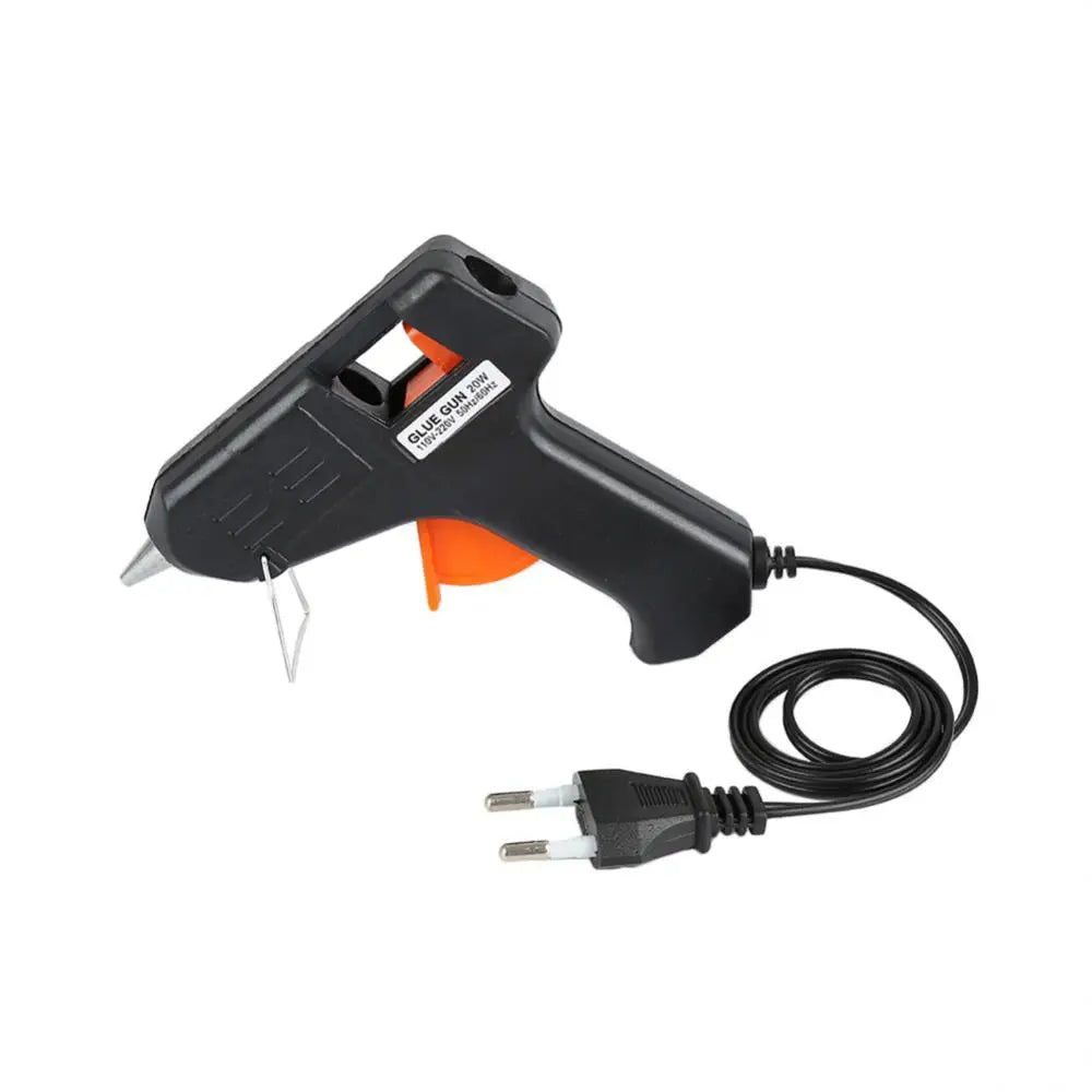 Mini Hot Melt Glue Gun 20W Electric Household Heat Temperature Thermo Tool Industrial Repair Tools Gun DIY Craft Glue Gun
