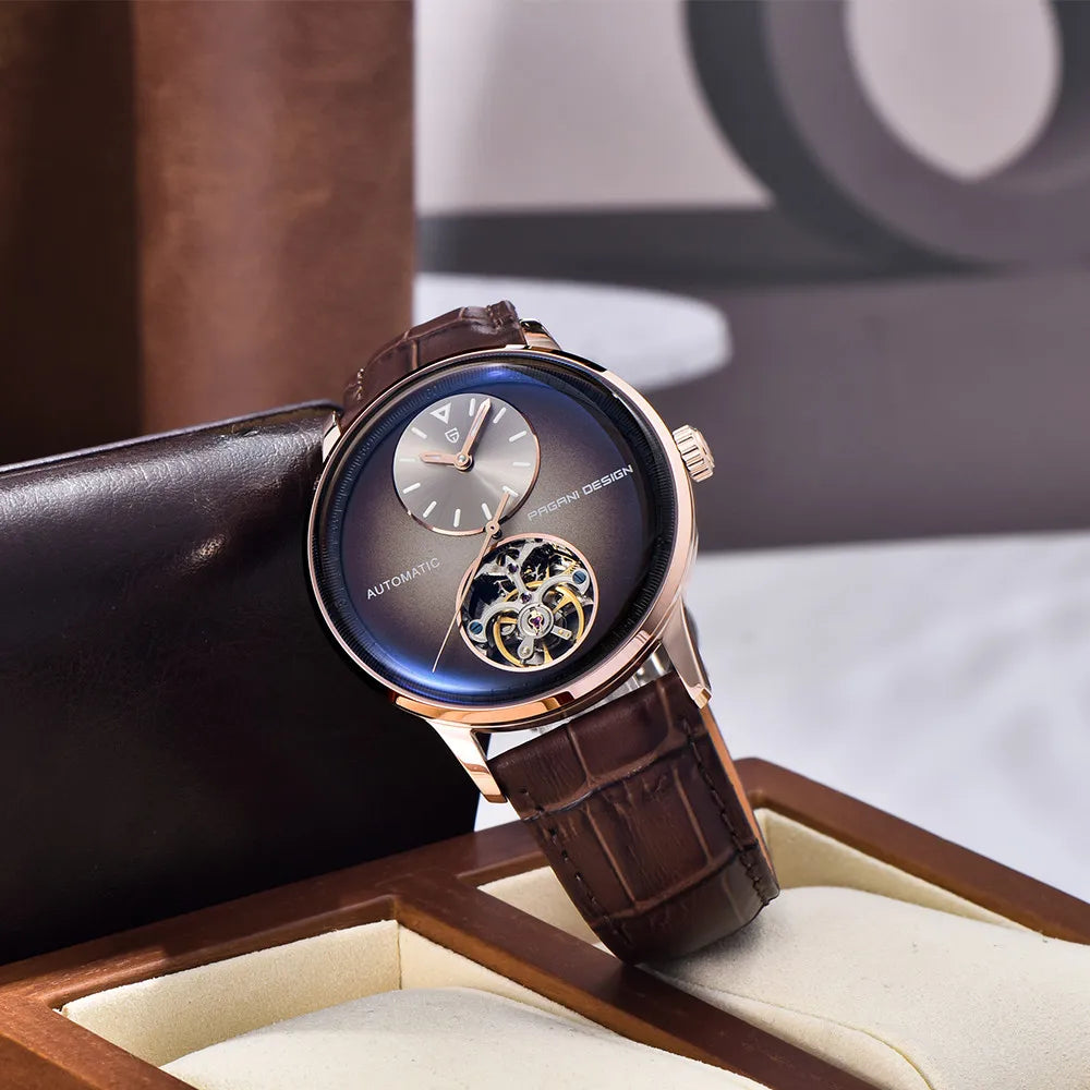 2025 PAGANI DESIGN New Simple Men Mechanical Watches Business Waterproof 100M Stainless Steel Automatic Luminous Watch for Men