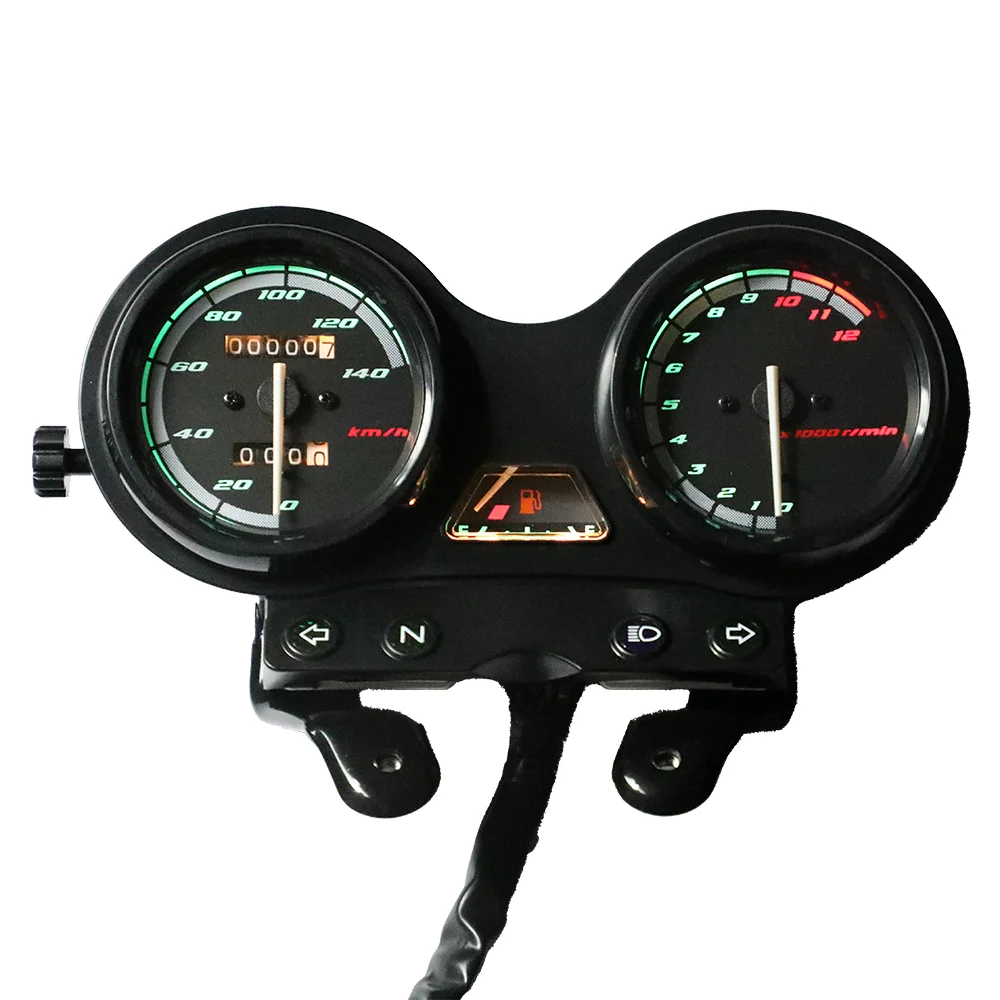 Motorcycle Speedometer Dashboard Gauge Odometer Tachometer Instrument Meter For Yamaha YBR125 YB125 2005 - 2009 YBR 125 YBR125g