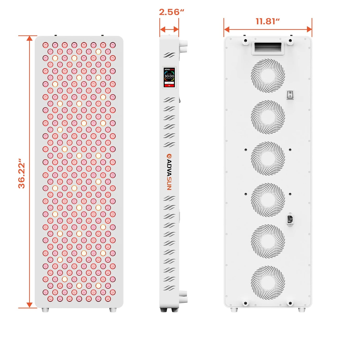 ADVASUN ADUltra New APP Control Red Light Therapy panel Full Body Red Light Sauna led infrared Light Therapy Panel For gym
