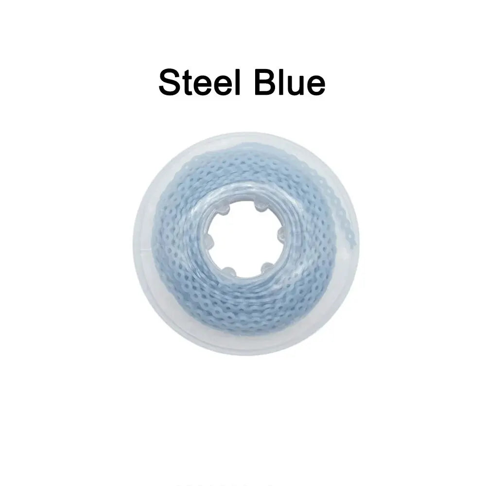15 Feet/Roll Dental Orthodontic Elastic Ultra Power Chain Rubber Bands Long Short Continuous Denspay Dental Orthodontic Material
