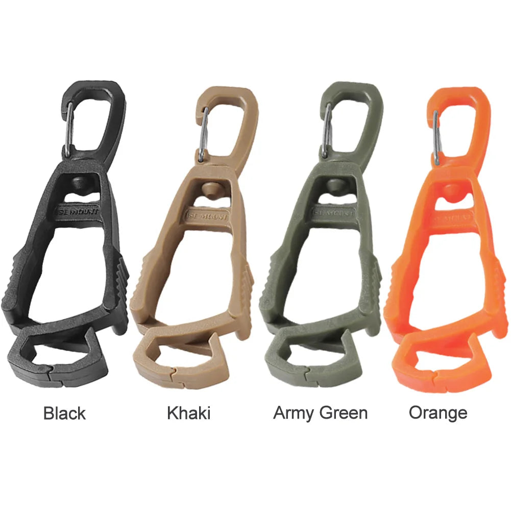 Outdoor Glove Clip Multi-purpose Protective Gloves Clips Anti-drop Work Gloves Holder Clip for Worker Construction