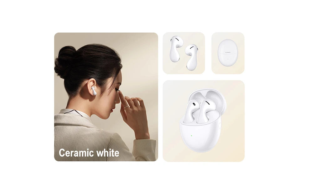 Original Huawei Freebuds 5 Earphones TWS Wireless Bluetooth 5.2 Headphones Active Noise Reduction Earbuds LDAC Hifi IP54 Headset