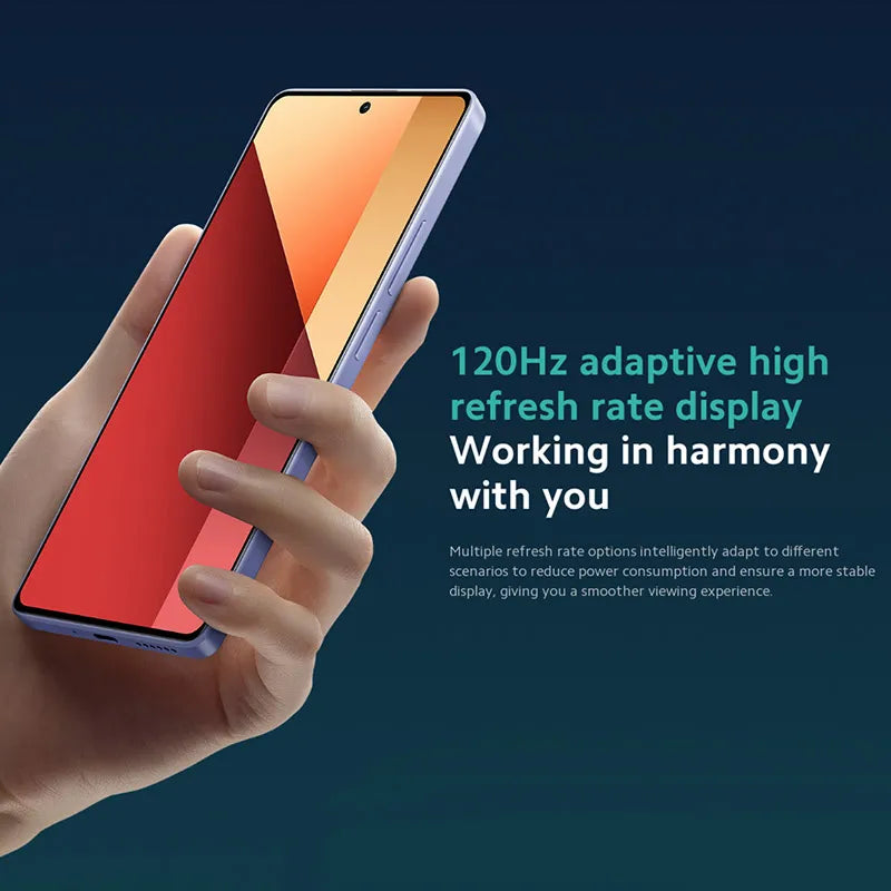 Global Version Xiaomi Redmi Note 13 Pro 4G Smartphone 256GB/512GB ROM MTK Helio G99-Ultra 6.67" AMOLED Display 67W Turbo Charge