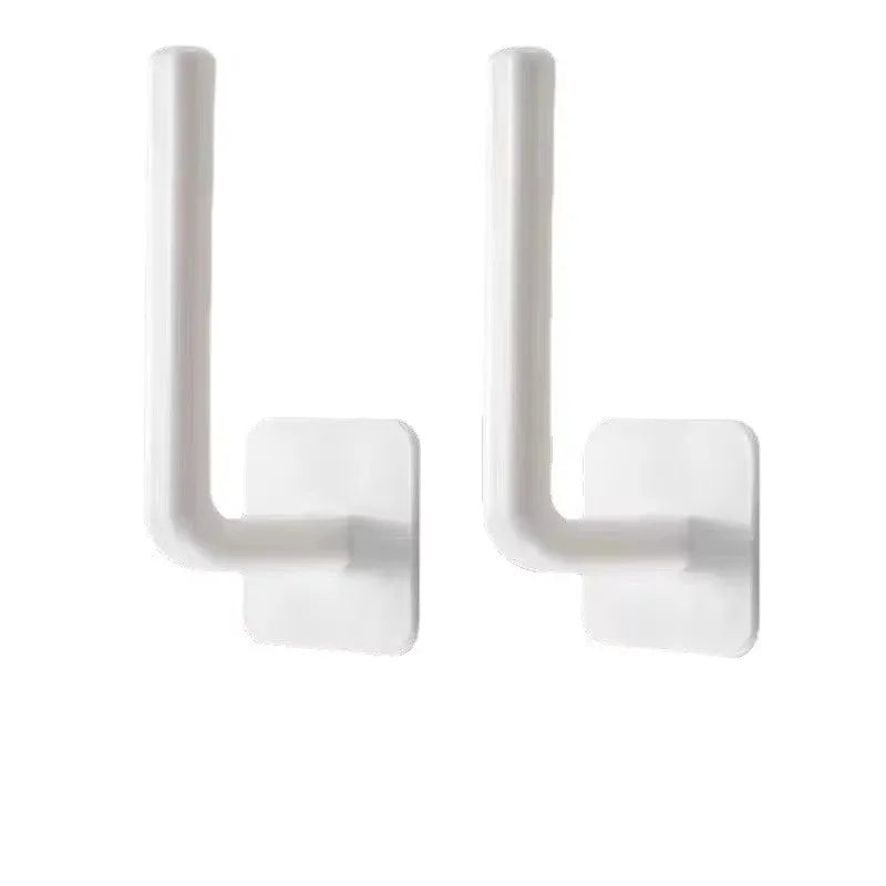 2Pcs Multifunctional Hooks Hooks Kitchen Bathroom Hooks L-Shape Hooks Household Hooks