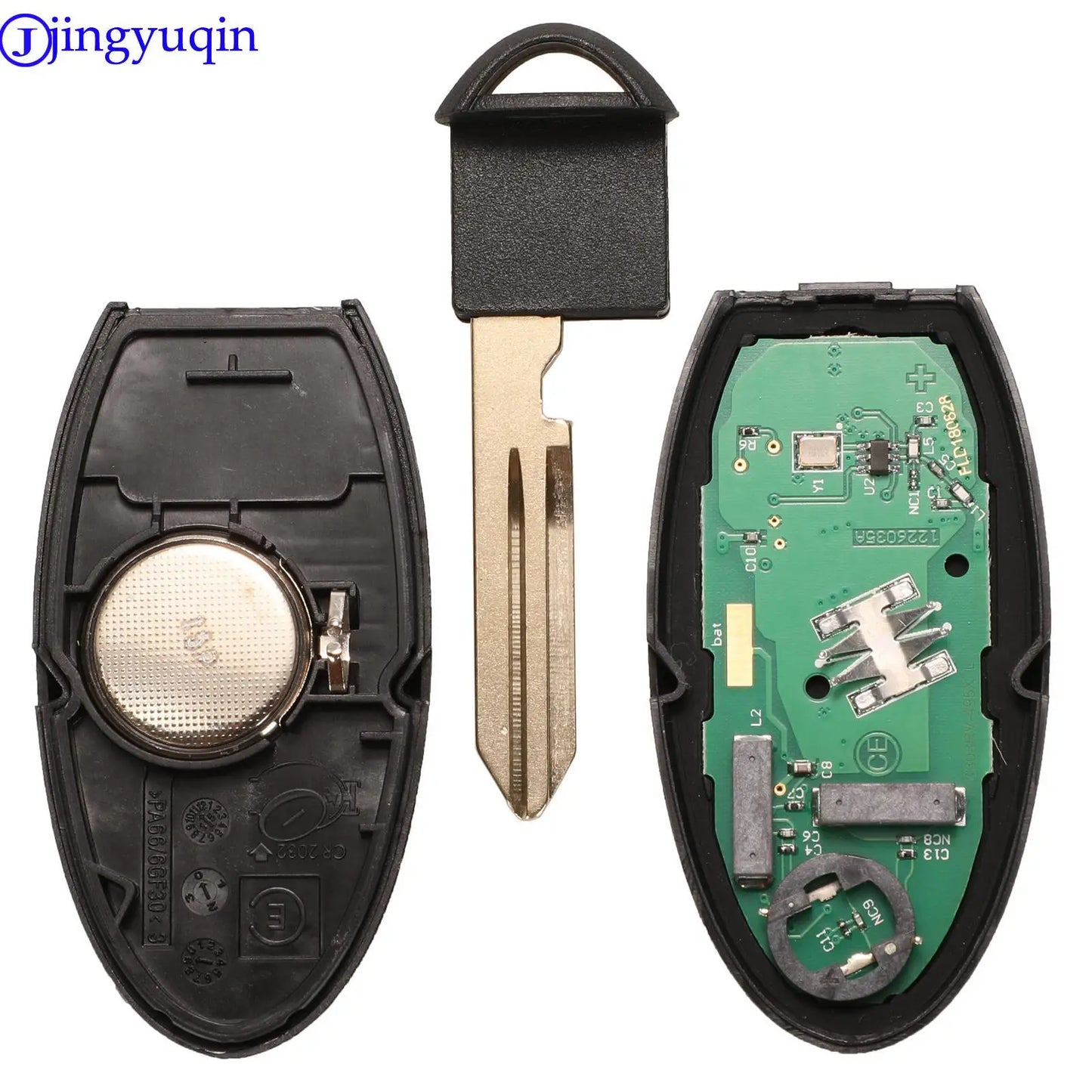 jingyuqin 315mhz ID46/pcf7941Chip Smart Remote Car Key For Nissan TEANA 2009-2013 ALTIMA 2007-2012 MAXIMA KR55WK48903，KR55WK4962