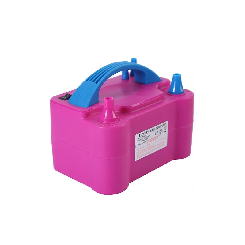 High Voltage Double Hole AC Inflatable Electric Balloon Pump EU Plug Electric Air Balls Pump All Style Inflator Pump Portable Ai