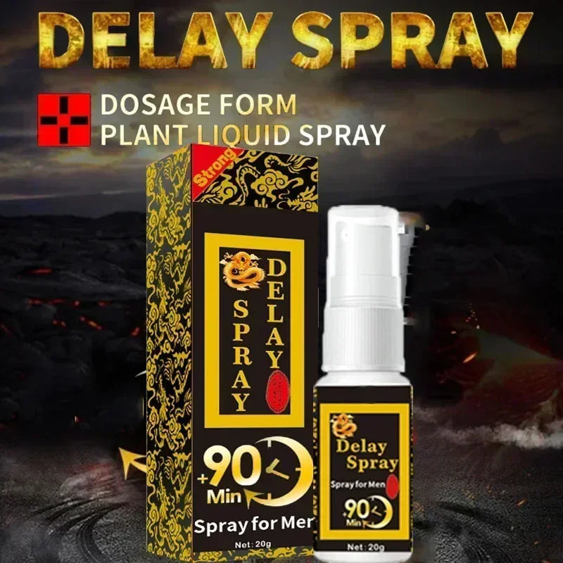 Male Sex Delay Spray Prevent Prematur Ejaculation Lasting Prolong Products External Penis Growth Enlargement Fast Erection Serum