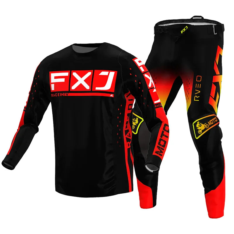 motocross gear set racing suit Off-road MX DH BMX ATV MTB Enduro MOTO Mens Kits Women's mountain Motorcycle Combo Downhill