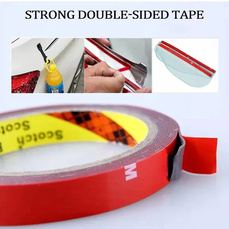 3Meters Strong Double sided Tape Acrylic Foam Adhesive Tape Sticker for Car Home Indoor High temperature