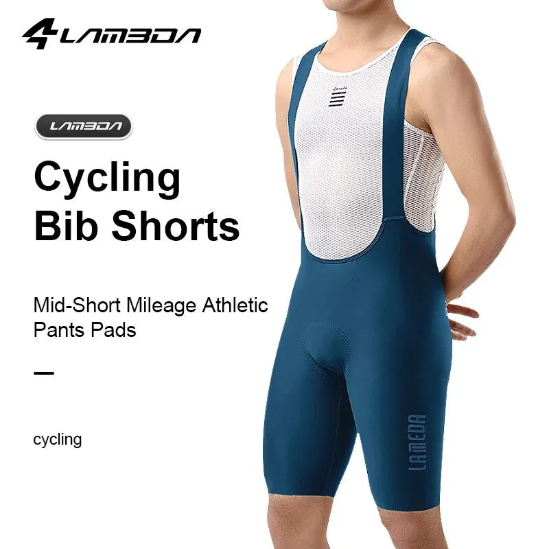 LAMEDA Men's Back With 3D Cut Cycling Shorts Mountain Bike MTB Clothes Downhill Bicycle Tights Road Riding Breathable Pants