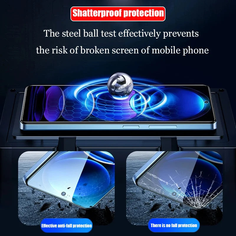 5Pcs Tempered Glass For Xiaomi Redmi Note 13 12 Pro 13R 13C 12C Screen Protector For Redmi Note 13 12 Pro Cover Protective Glass