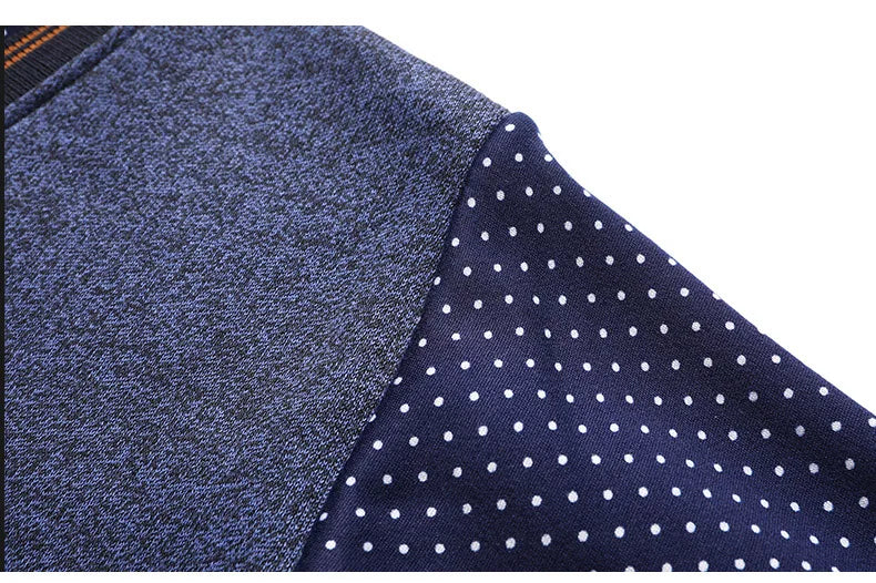 Men's Plush Sweater Autumn Winter Fake Two Piece Pullover Polo Shirt Collar Fleece Thick Warm Top Clothes Casual Jumpers