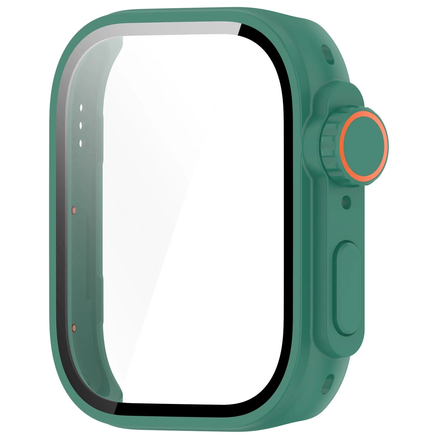 For Huawei Watch Fit 3 Hard Case Tempered Glass Screen Protector Appearance Upgrade Change To Iwatch Ultra 1/2 49MM Accessories