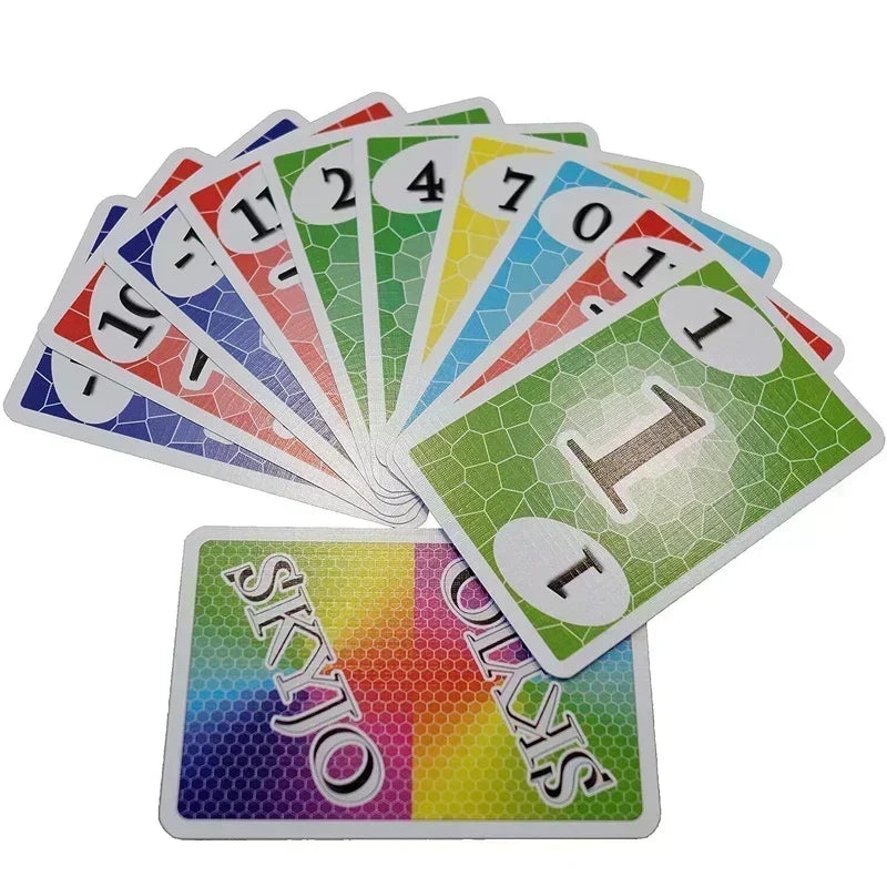 Skyjo Board Games Card Party of Tables for The Whole Family Deck Box Wit Social Collective Games Children Tapis Poker Social