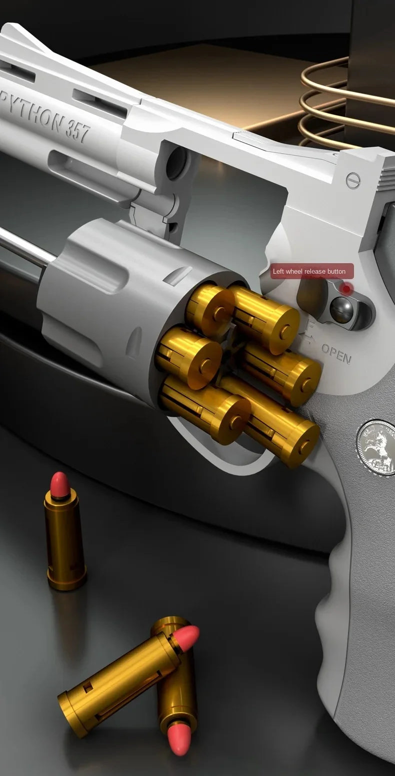 Gel Ball Gun ZP5 Revolver Jouet Coquille Balle Molle Odorsemi-automatique Enfants Garçon ZP-5 357 Modèle Saisir
