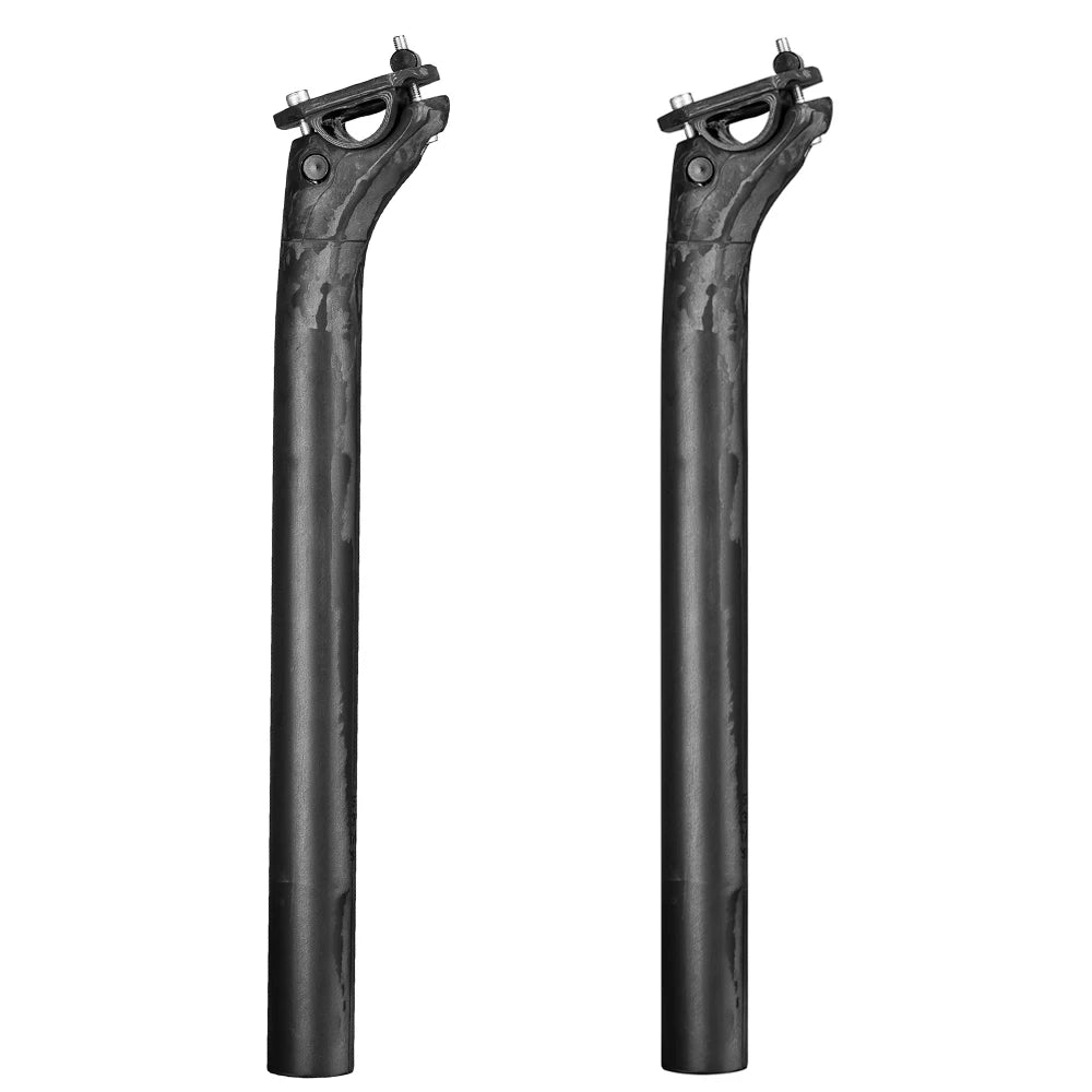 Elitaone Carbon seatpost 27.2 30.9 31.6mm Offset 20mm MTB /Road Bike UD Bare Carbon Seat Tube Bicycle Accessorie