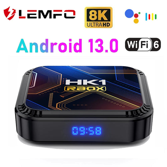 2024 HK1 K8S Tv Box Android 13 RK3528 Quad Core HDR10 8K 2GB16GB Media Player H.265 Iptv Home Theater Streaming Media play Tvbox