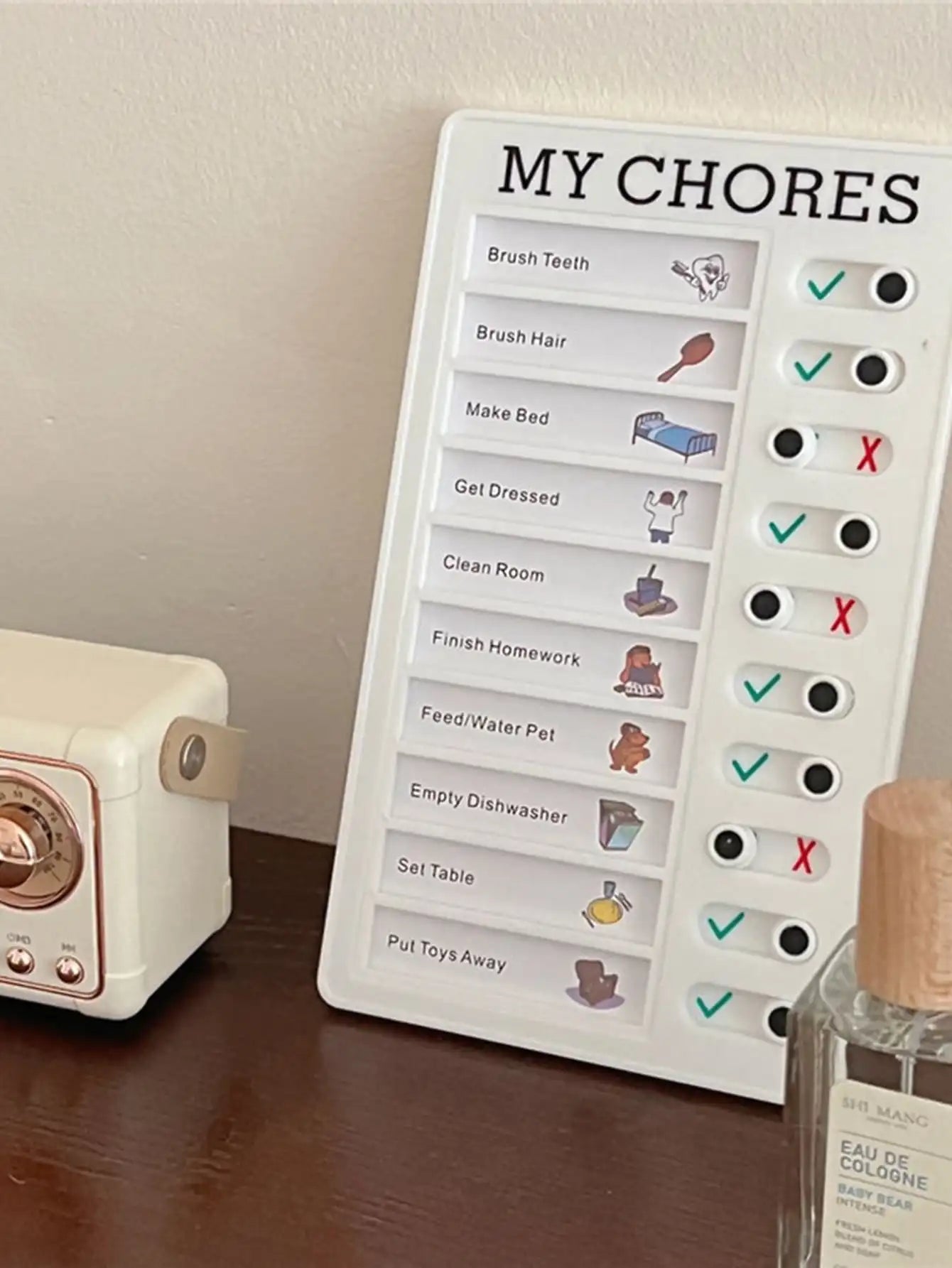 Bview Art 10 Blank Sheets of Paper to do List Board Memo List Board for Adults and Children for Planning Reminders