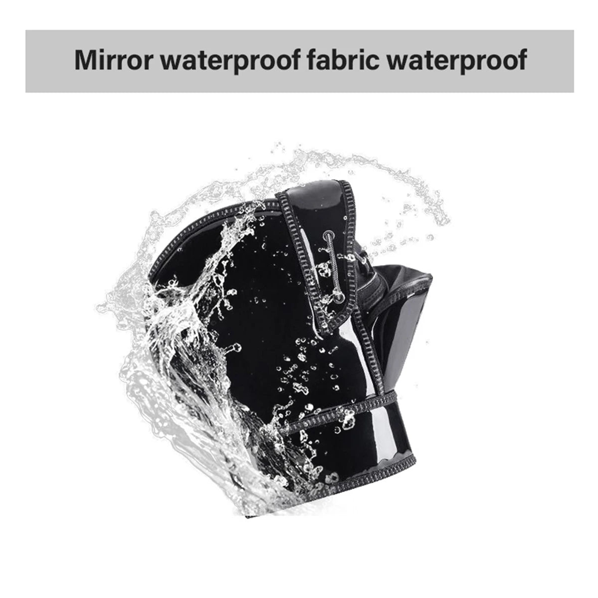 Thick Motorcycle Handlebar Muffs Protective Motorcycle Scooter ATV UTV Winter Warmer Gloves Grip Handle Bar Muff Rainproof Warm