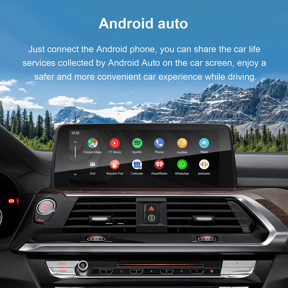 Wireless CarPlay Android Auto for BMW NBT CIC System 1 2 3 4 5 6 7 Series X1 X3 X4 X5 X6 MINI E60 E84 E70 F26 F25 F10 F11F20 F21