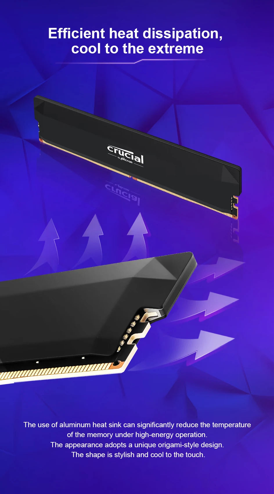 Crucial Pro DDR5 RAM 16GBx2 6400MHz 6000MHz Overclocking Desktop Gaming Memory Intel XMP 3.0 & AMD EXPO Compatible for PC Gamer