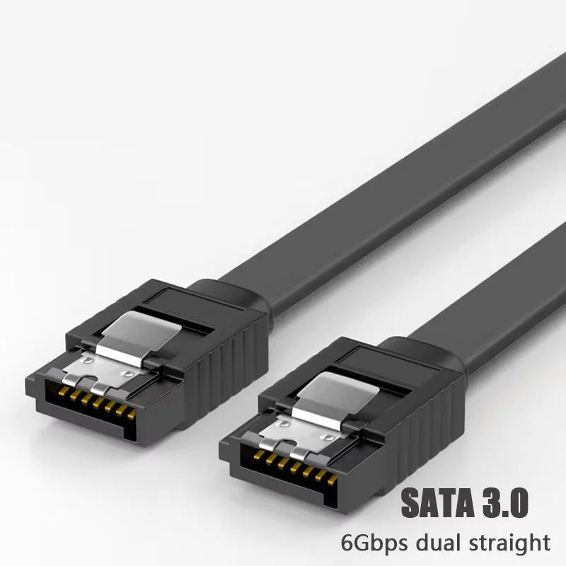 High speed SATA 3.0 hard drive data cable, solid-state, serial data cable, flexible SATA, fast transfer, 39cm