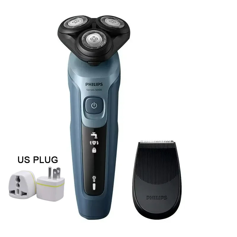 PHILIPS S5366 Electric Shaver IPX7 Full-body Wash Men's Grooming Comfort Shaving Flash Charge Beard Razor with Sideburns Trimmer