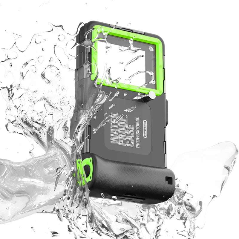Professional Diving Phone Case For iPhone 15 14 13 12 Pro Max Underwater Taking Waterproof Cases Cover For SamsungS22 S23 Huawei