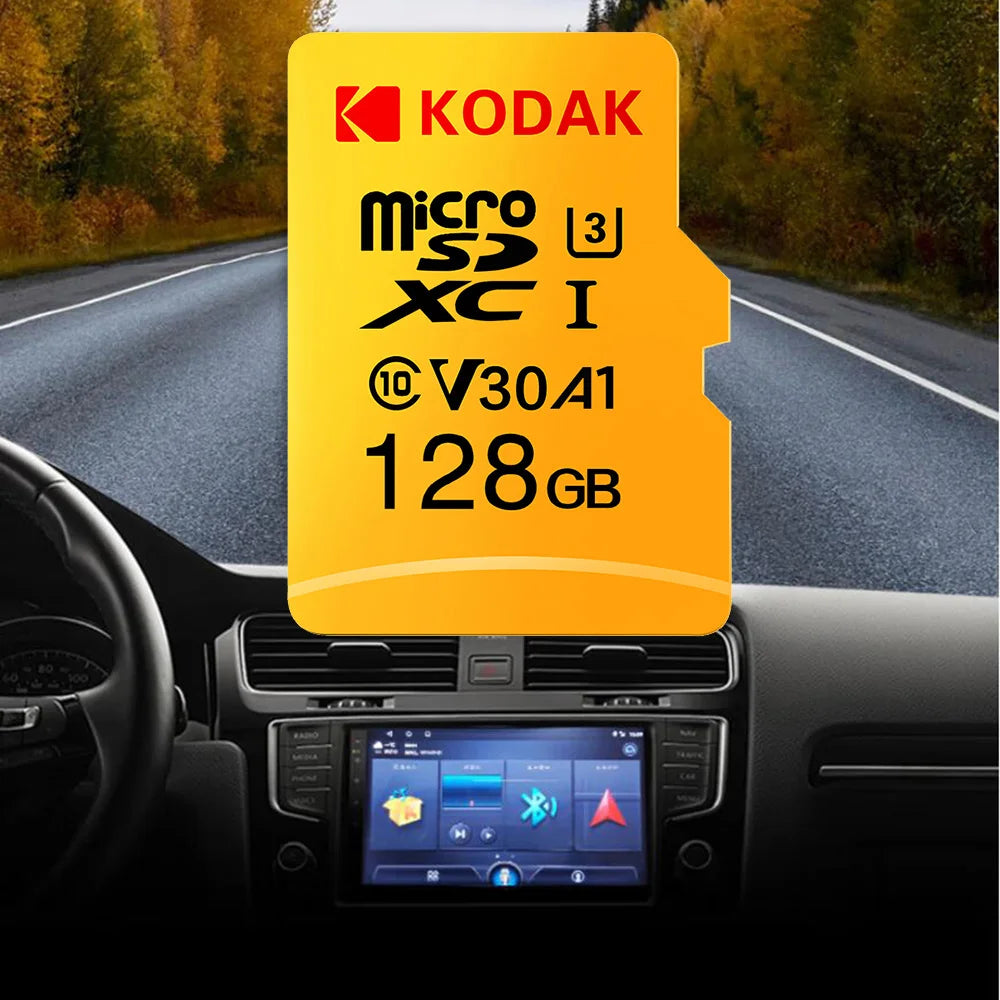 Kodak Micro SD Card 64GB 32GB Memory Card 512GB 256GB 128GB MicroSDXC Class10 SD Memory Card 100MB/s Original TF Flash Card U3