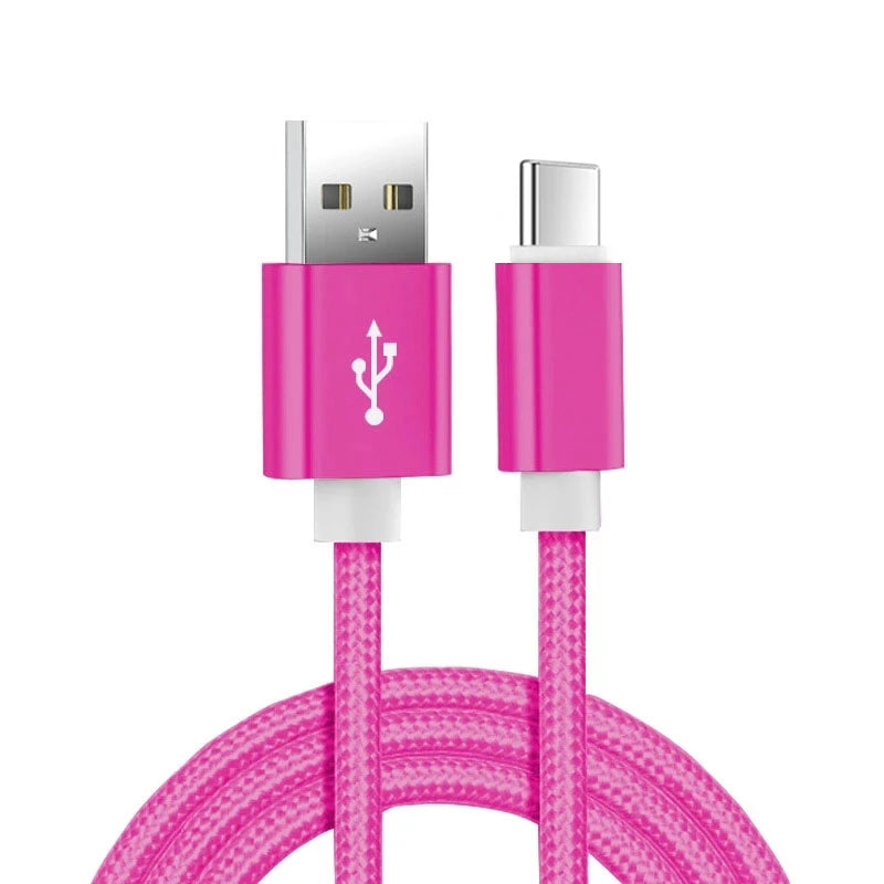 5A Super Fast Charging Type C USB Cable for Samsung Huawei Xiaomi OPPO Honor Redmi POCO Realme iQOO Quick Charging Braided Cable