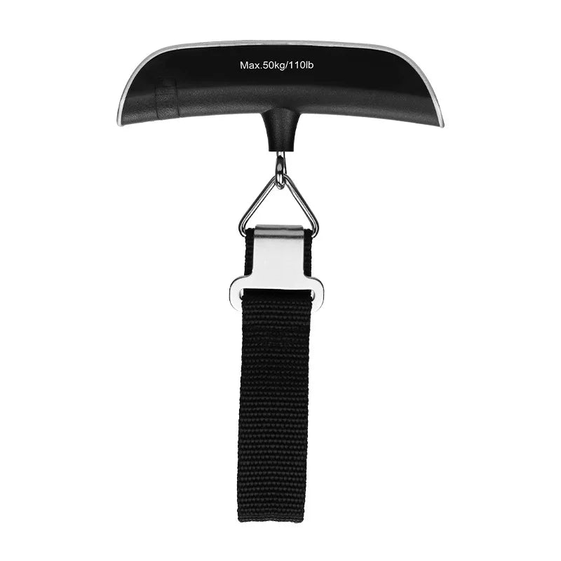 110lb/50kg Portable Scale Digital LCD Display Electronic Scale Weight Suitcase Travel Weighs Baggage Bag Weight Balance Tool