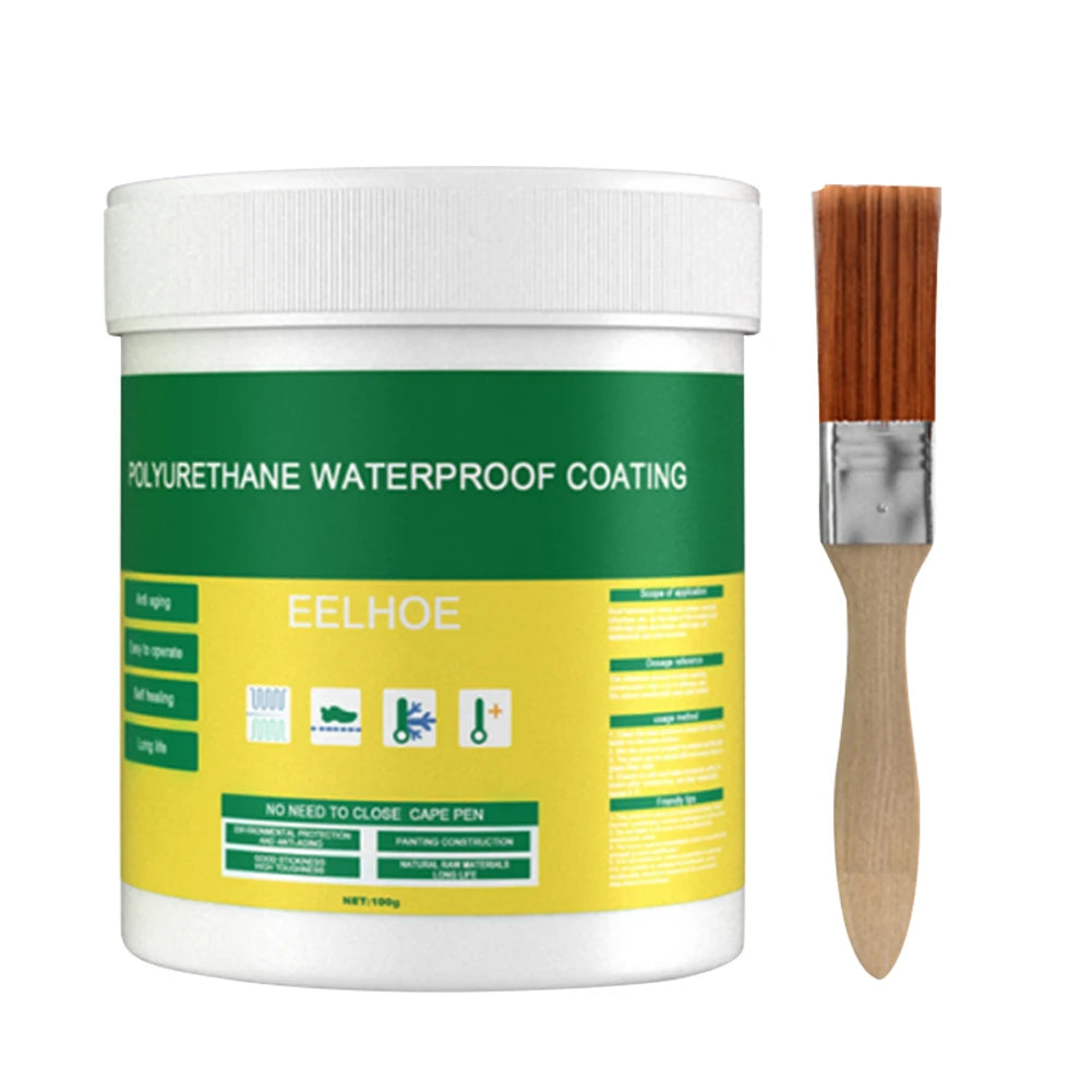 Transparent Waterproof Coating Sealant Agent Wall Leak Repair Material Invisible Glue For Roof Leakage Crack Seepage 30/300g