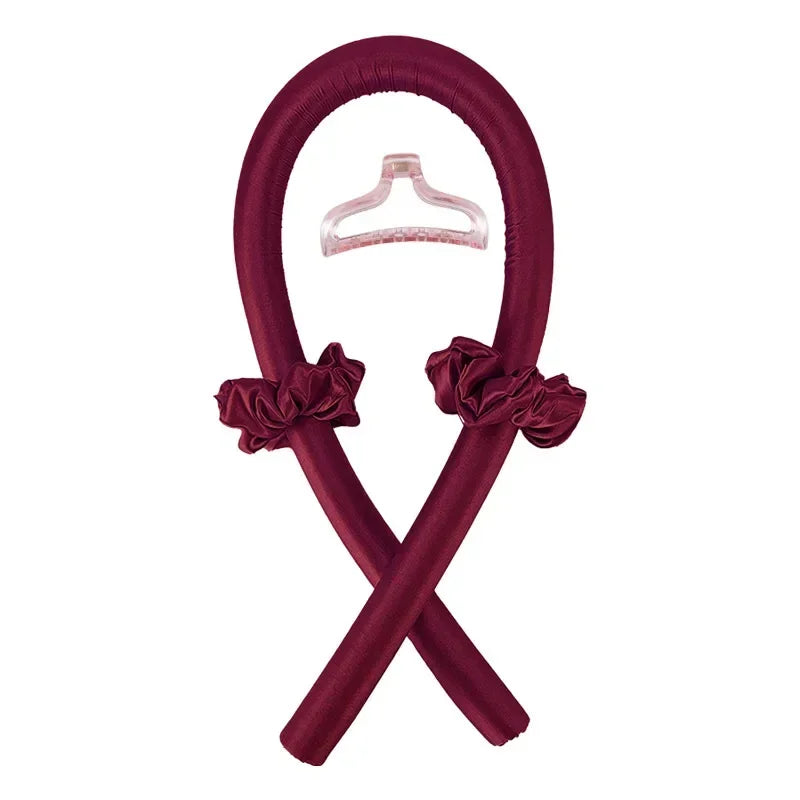 Heatless Curling Rod Headband Satin Bonnet Set No Heat Hair Curler Hair Rollers Soft Curlers Lazy Curls Sleeping Hat Night Cap