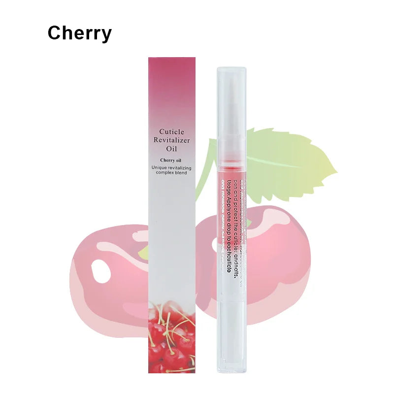 40PCS Nail Cuticle Oil Pen 15 Smell Nourishment Oil Pen Nail Treatment Revitalizer n Nourish Manicure Nail Care Product Set