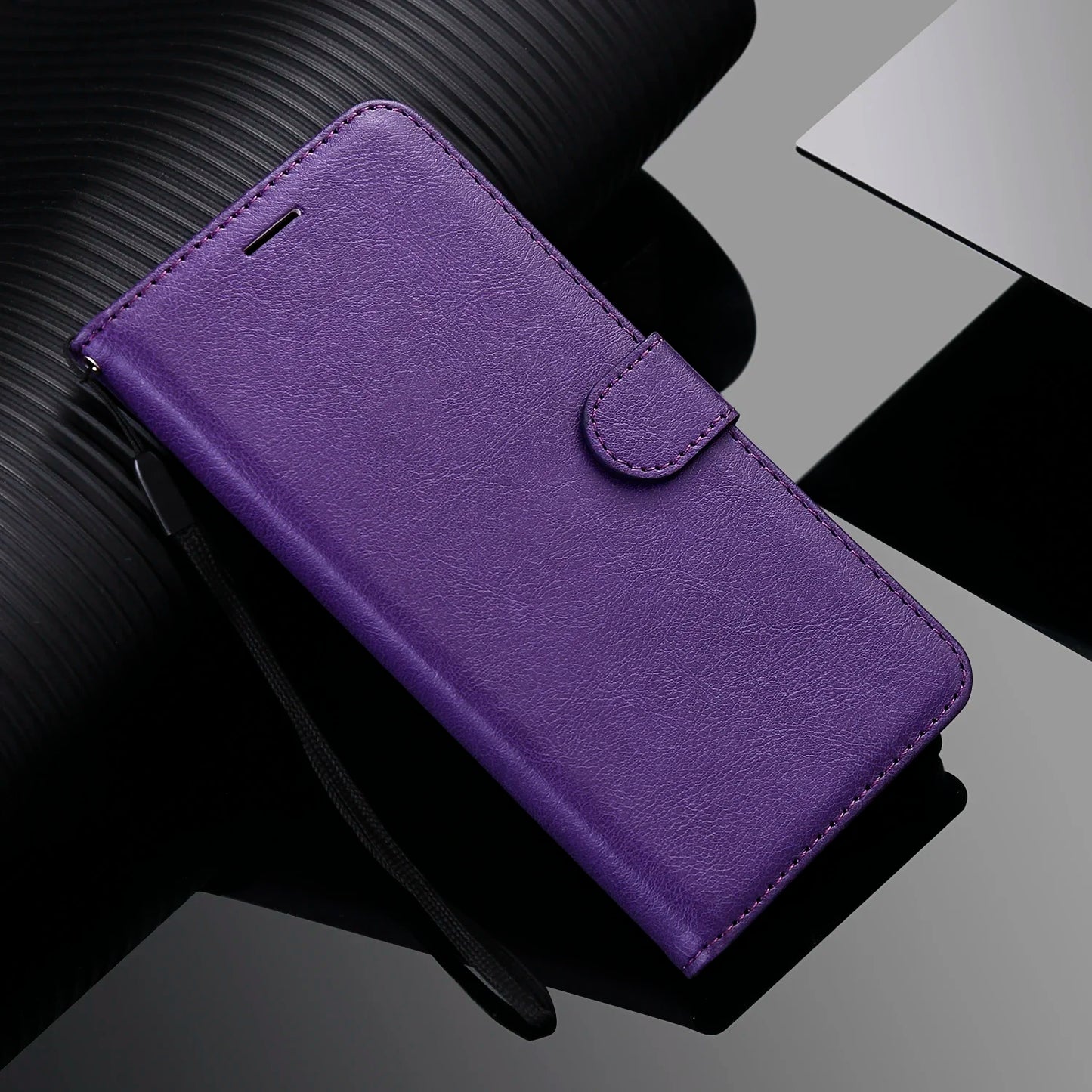 Leather Flip Phone Case For Samsung Galaxy Note 8 9 10 Plus 20 Ultra M35 M55 M54 M53 M52 M33 M31S M32 M23 M10 M62 Wallet Cover