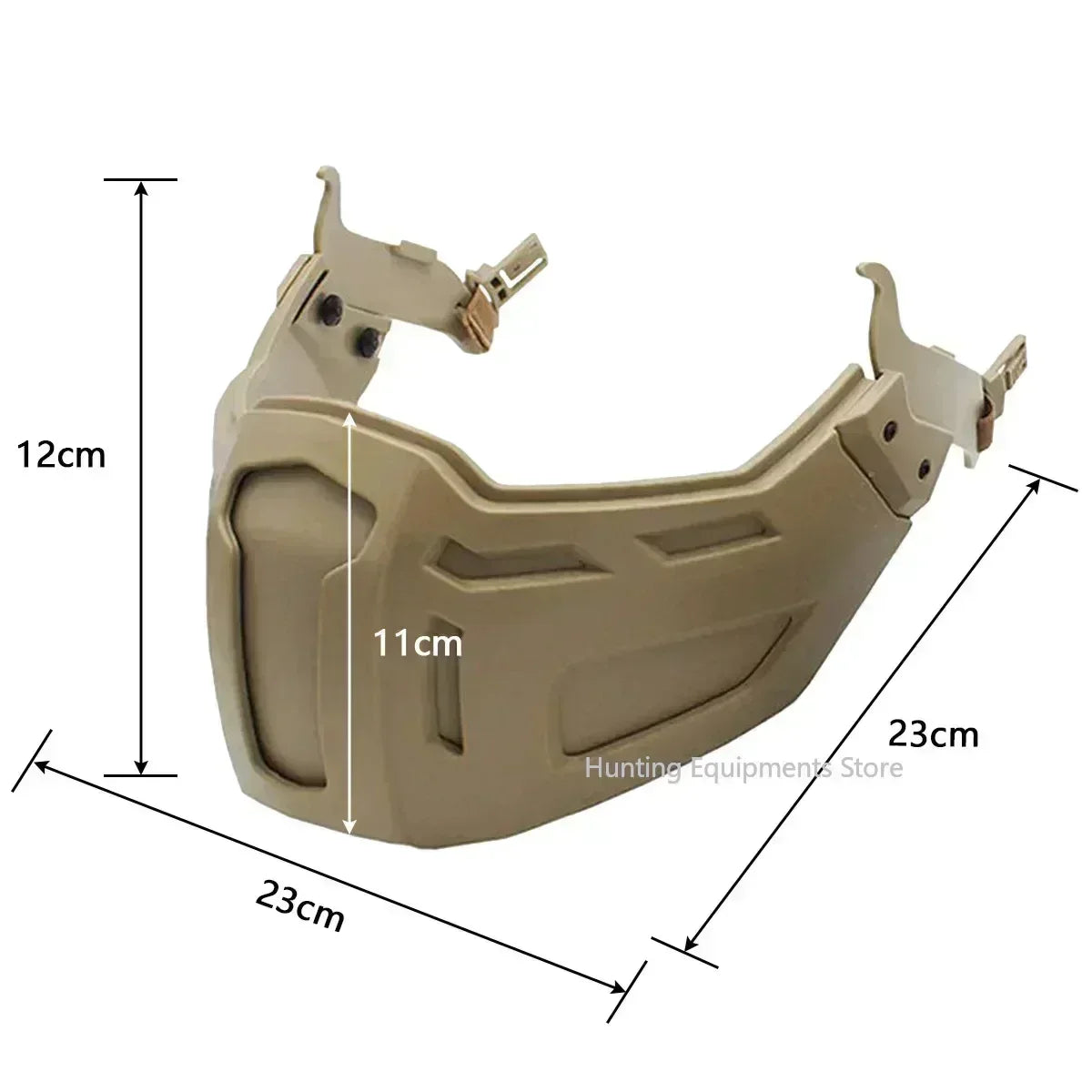 Tactical FAST Helmet Half Face Mask Adjustable Helmet Flip Goggles Hunting Airsoft CS Game Paintball Helmet Accessories Gear