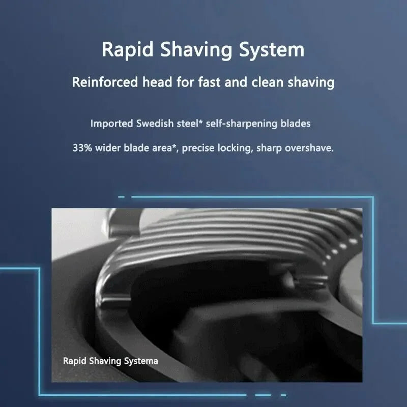 PHILIPS S5366 Electric Shaver IPX7 Full-body Wash Men's Grooming Comfort Shaving Flash Charge Beard Razor with Sideburns Trimmer