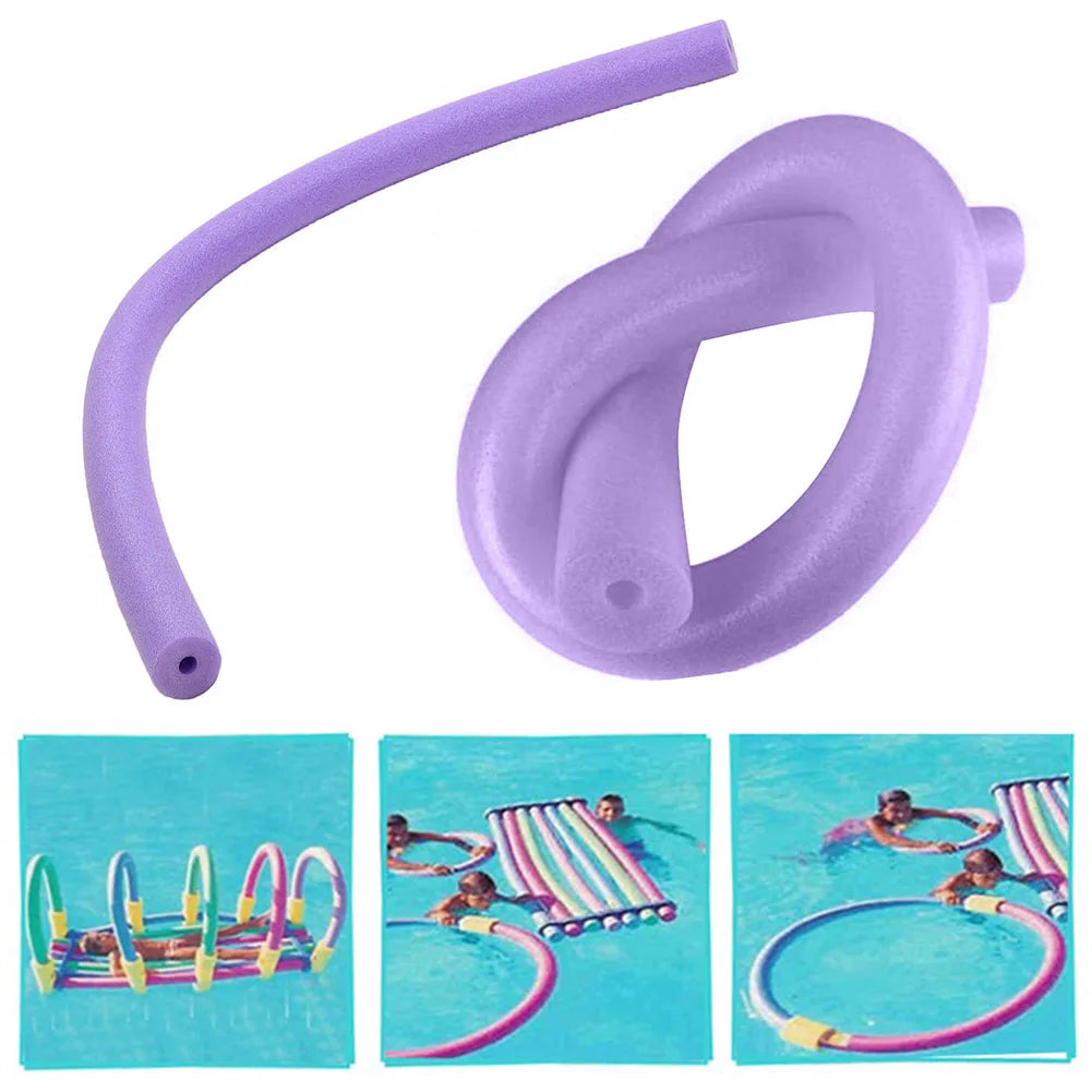 Swimming Pool Noodle Stick Kids Buoyancy Stick Swimming Aid Foam Stick Colorful Float Aid Solid Foam Kids Adult Pool Accessorie