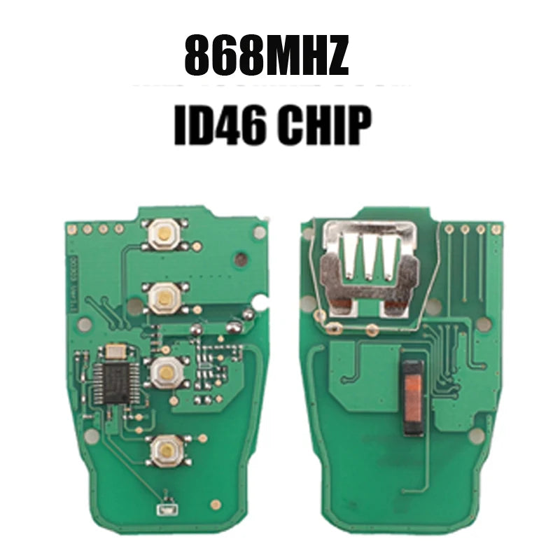 jingyuqin 3 Buttons Remote Car Key Shell 315MHZ/433mhz/868MHZ For Audi A4L Q5 Remote System Smart Key