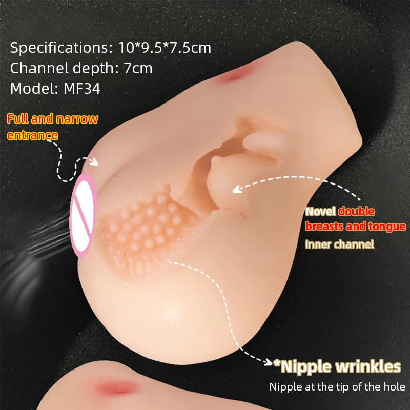 Plump Hips Sex Doll Butt Sexy Tools Realistic Male Masturbator with Big Ass Anus for Anal Masturbation Sucking Penis Vagina toy