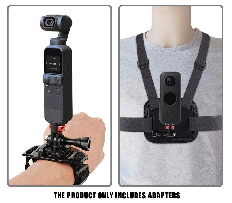 Suitable for GoPro series For DJI For Insta360 sports camera accessories 1/4 adapter interface 1/4 adapter