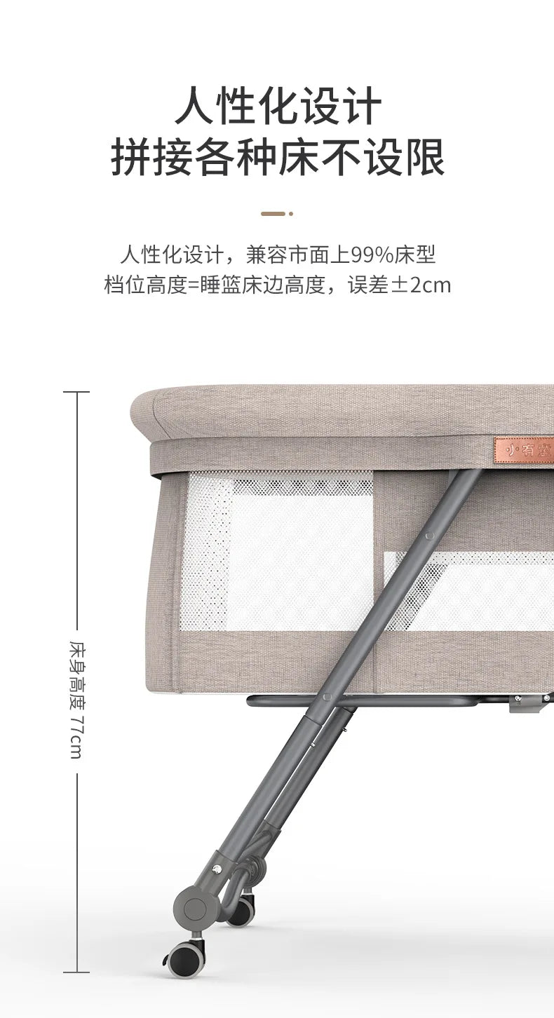 Babies Crib And Playpen Portable Baby Cot Playpen Travel Bed Multifunction Baby Crib Bed